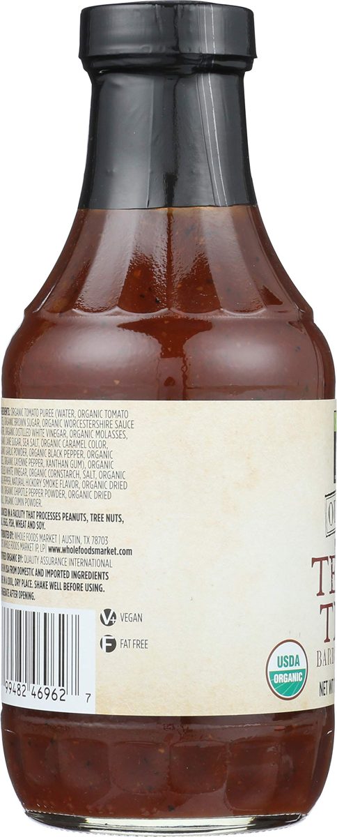 365 Everyday Value, Organic Texas True Barbecue Sauce, 18 oz