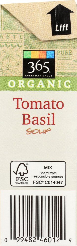 365 EVERYDAY VALUE Organic Tomato Basil Soup, 17 OZ
