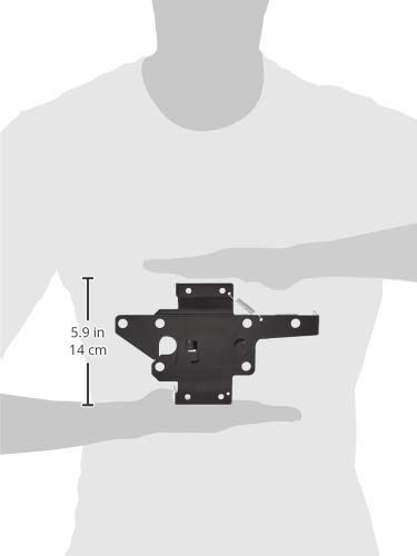 AmazonBasics Gate Latch - Post-Mounting, Black