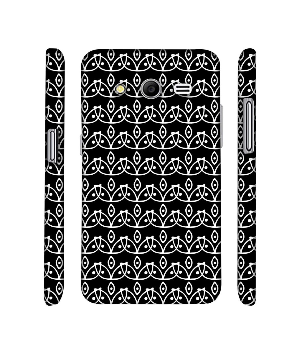 Amazon Brand - Solimo Designer White Flowers Pattern 3D Printed Hard Back Case Mobile Cover for Samsung Galaxy Core 2 G355H