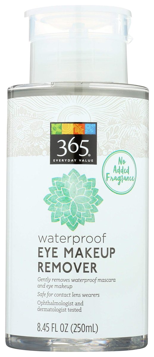 365 Everyday Value, Waterproof Eye Makeup Remover, 8.5 fl oz