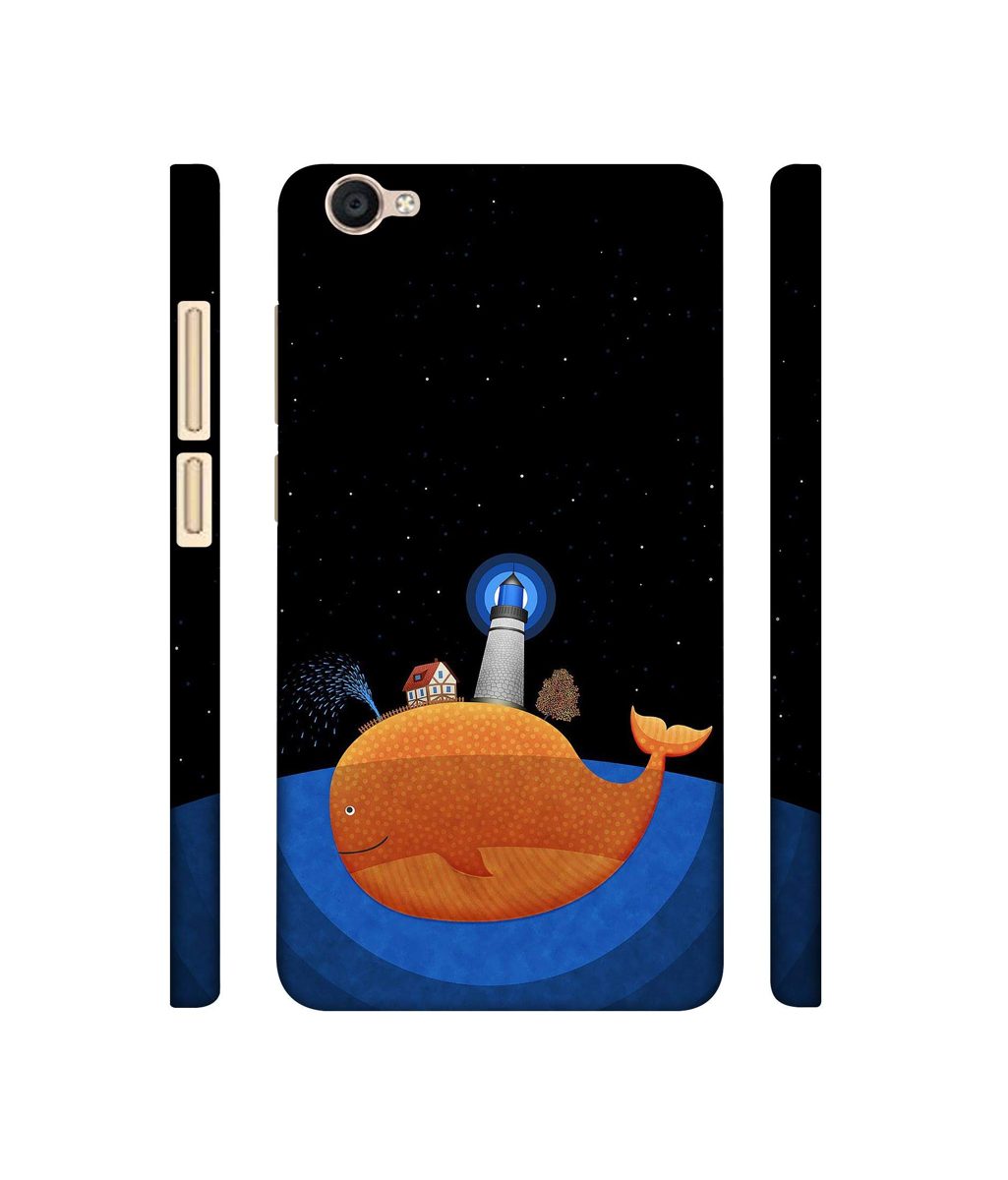 Amazon Brand - Solimo Designer Whale 3D Printed Hard Back Case Mobile Cover for Vivo Y55L
