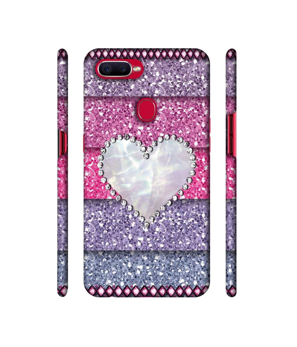 Amazon Brand - Solimo Designer Stone Heart 3D Printed Hard Back Case Mobile Cover for Realme U1