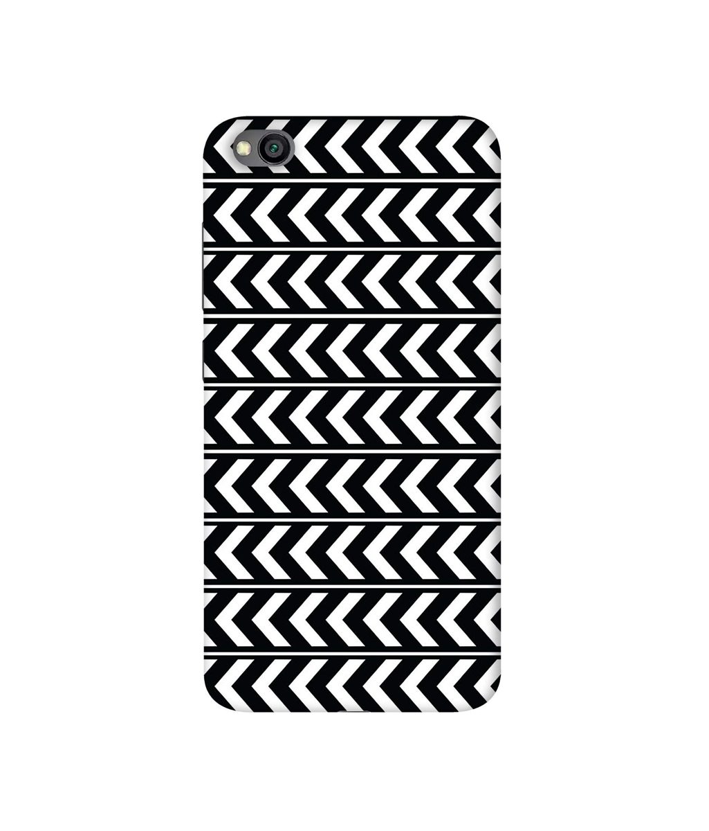 Amazon Brand - Solimo Designer Horizontal Arrow Texture 3D Printed Hard Back Case Mobile Cover for Xiaomi Redmi Go