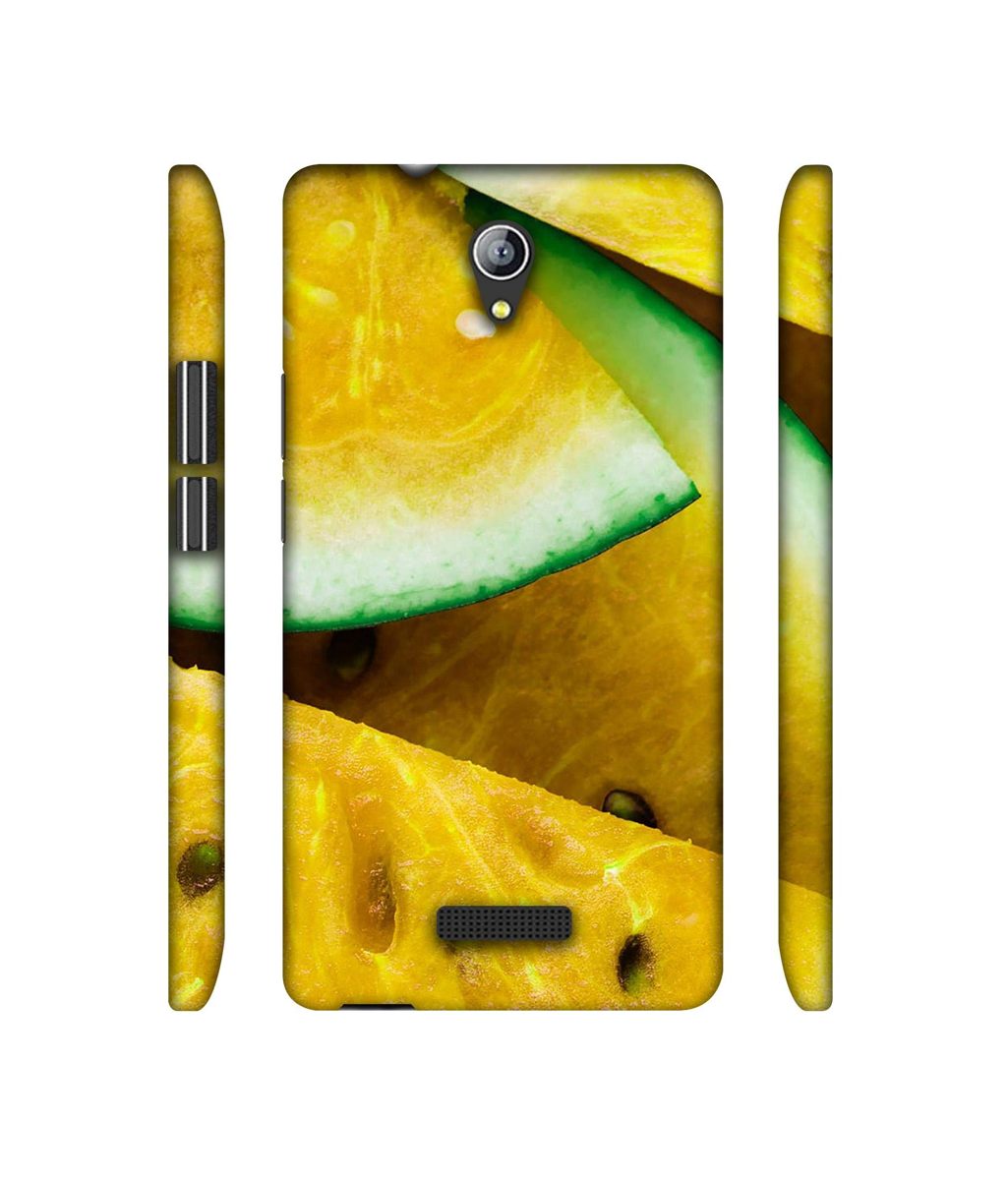 Amazon Brand - Solimo Designer Yellow Watermelon 3D Printed Hard Back Case Mobile Cover for Micromax Canvas Pace 4G Q416