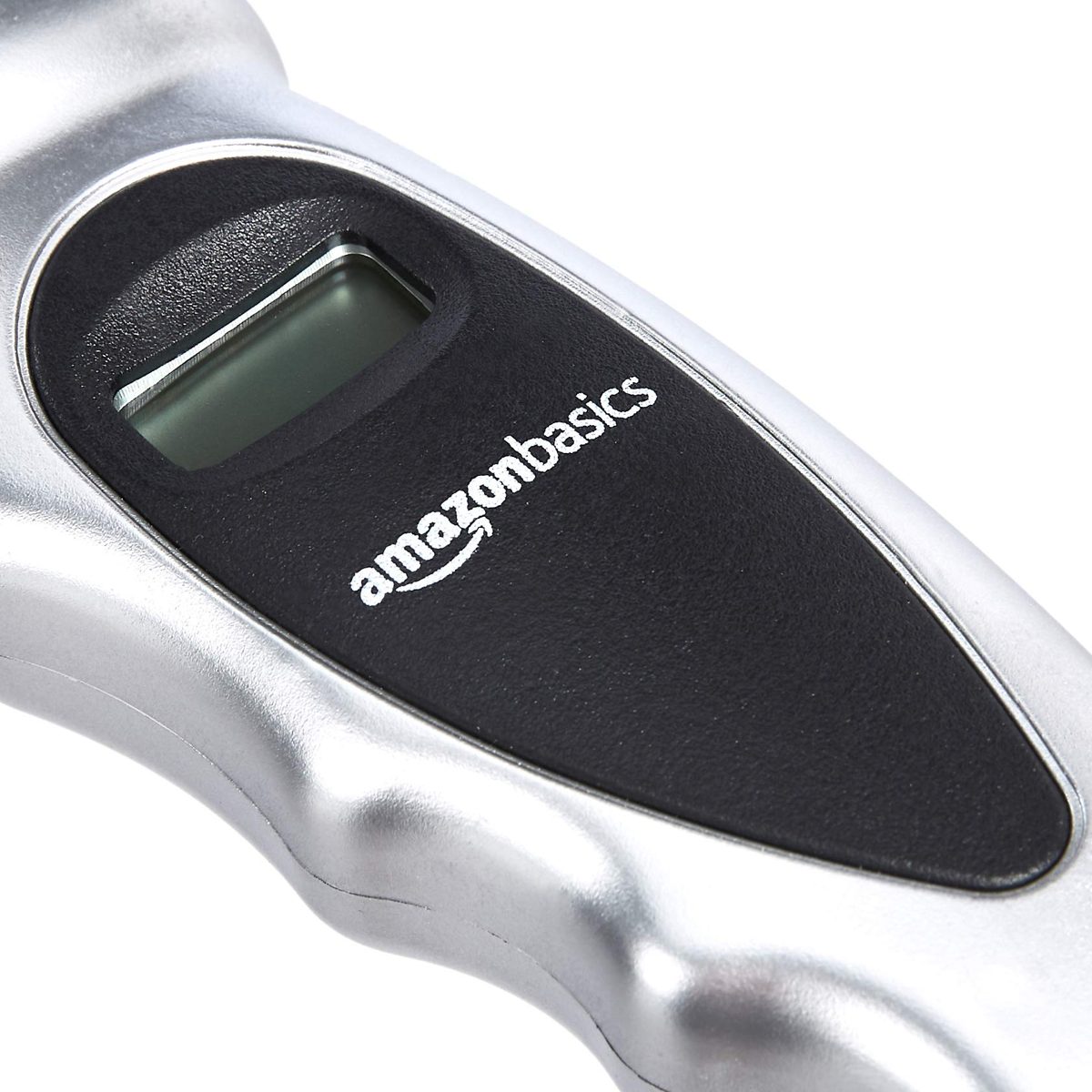 AmazonBasics Digital Tire Pressure Gauge - Silver, 1-Pack