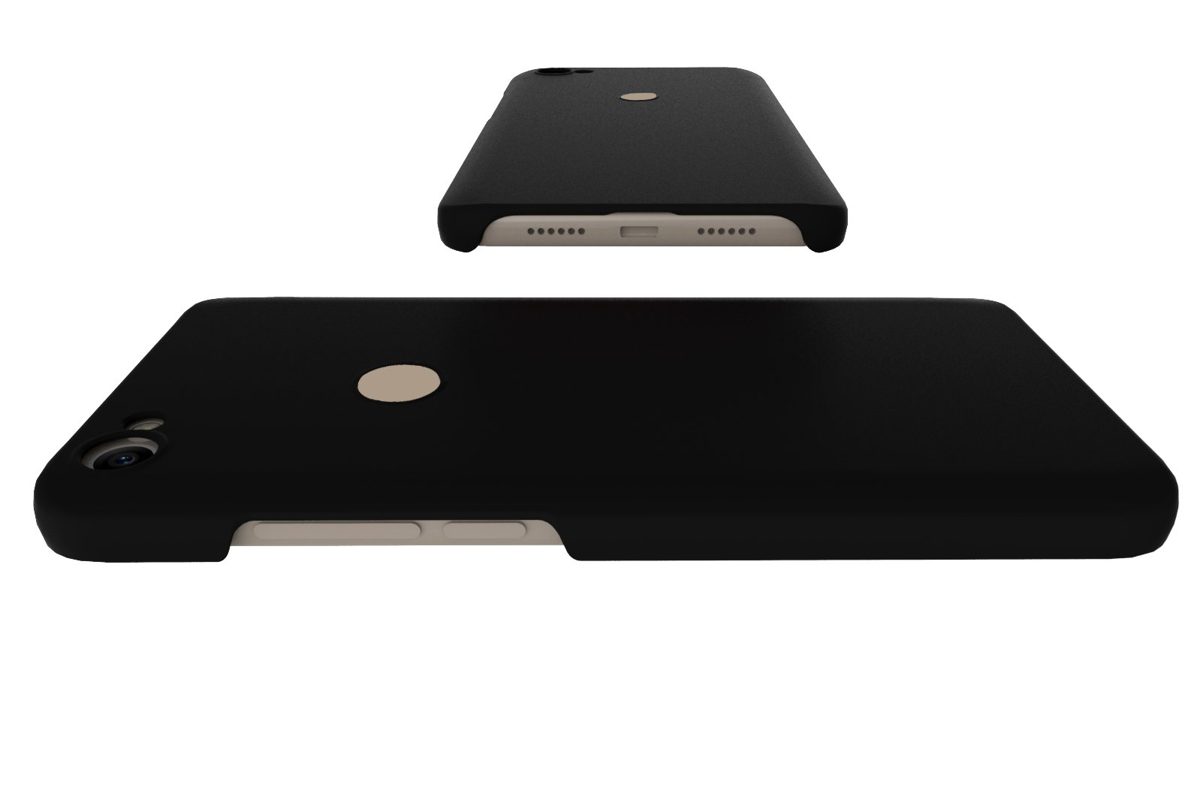 Amazon Brand - Solimo Mobile Cover (Hard Back & Slim) for Redmi Y1 (Black)