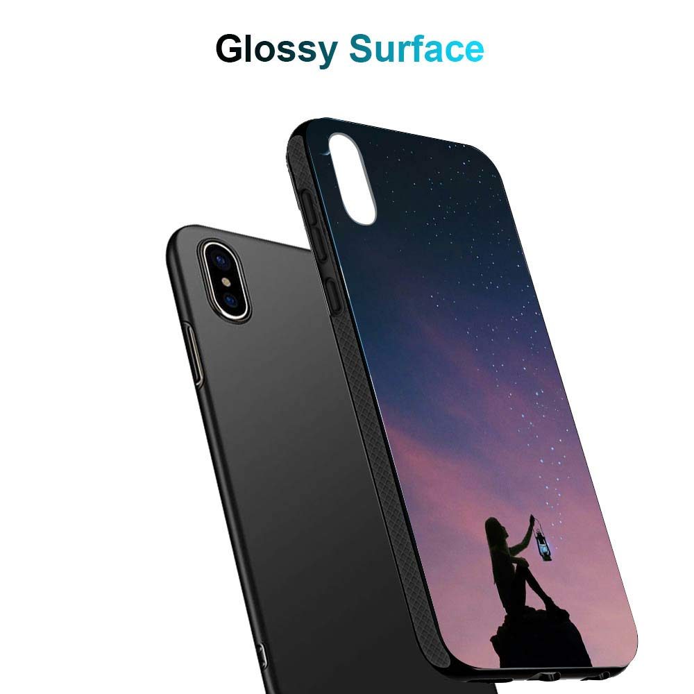 Amazon Brand - Solimo Designer Star Printed Hard Back Case Mobile Cover for Apple iPhone Xs Max (D1267)