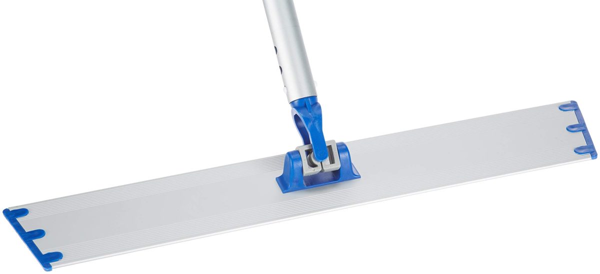 AmazonBasics 24 Inch Aluminum Microfiber Dust Mop Frame Set, 6-Pack (Renewed)