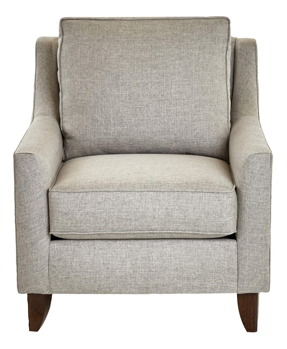 Amazon Brand – Stone & Beam Troy Upholstered Accent Chair, 33"W, Ash Gray