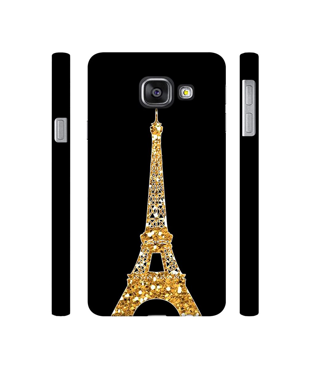 Amazon Brand - Solimo Designer Golden Pairs 3D Printed Hard Back Case Mobile Cover for Samsung Galaxy A3 (2016)