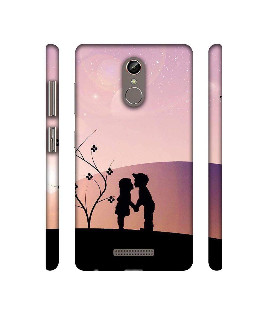 Amazon Brand - Solimo Designer Kiss-ing Couple 3D Printed Hard Back Case Mobile Cover for Gionee S6s