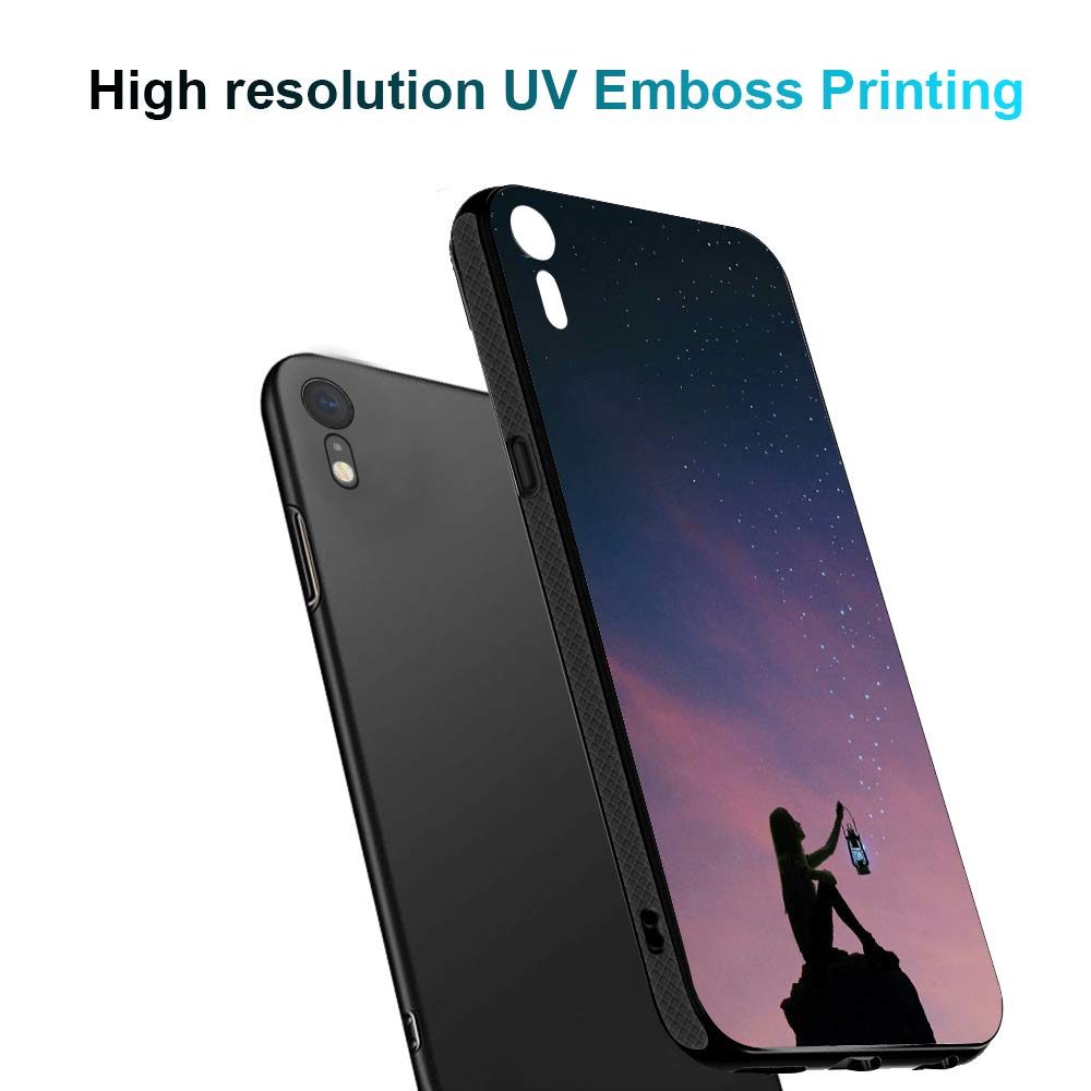 Amazon Brand - Solimo Designer Star Printed Hard Back Case Mobile Cover for Apple iPhone XR (D1267)
