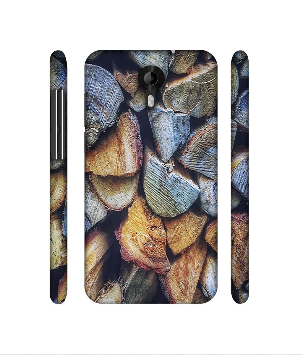 Amazon Brand - Solimo Designer Wooden Blocks Texture 3D Printed Hard Back Case Mobile Cover for Micromax Canvas Nitro 4G E455