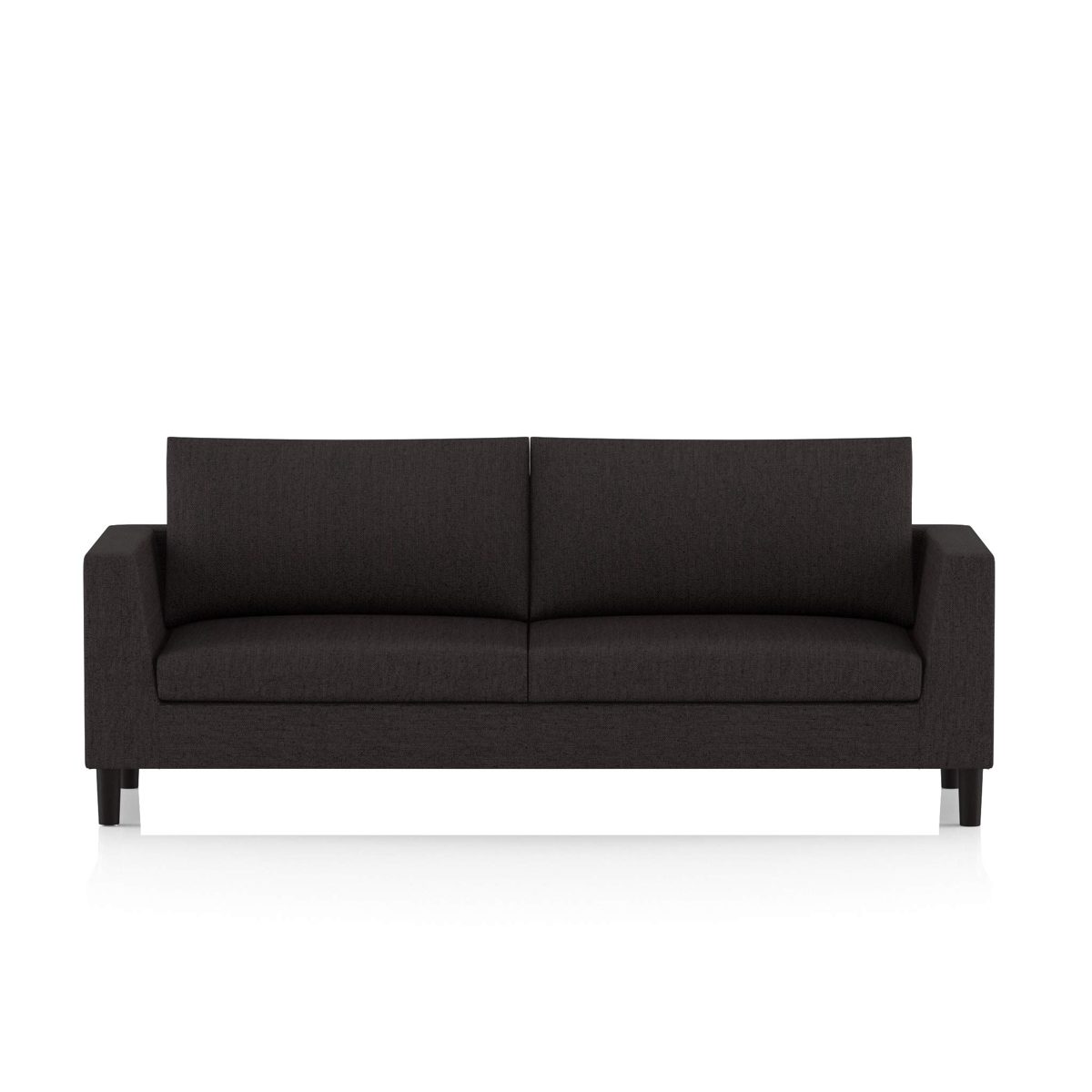 Amazon Brand - Solimo Bryan Fabric 3 seater Sofa (Grey)