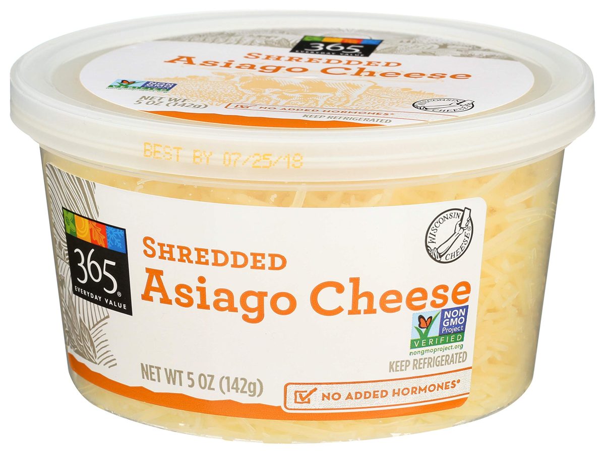 365 EVERYDAY VALUE Shredded Asiago, 5 OZ