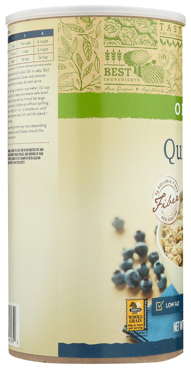 365 Everyday Value, Organic Quick Oats, 42 oz
