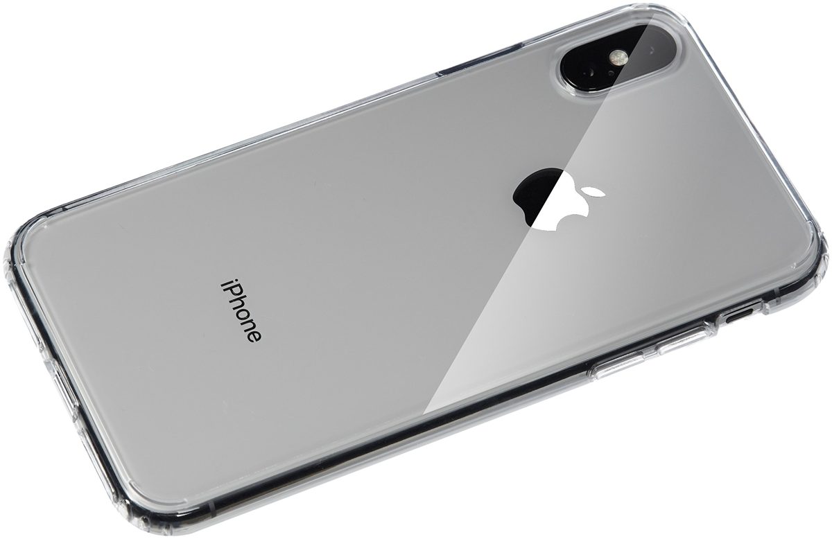 AmazonBasics Protective Case for iPhone 8 Plus / 7 Plus, iPhone X, transparent
