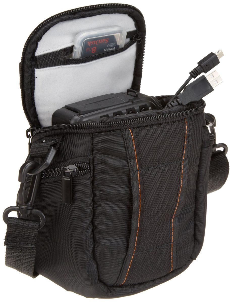 AmazonBasics Holster Camera Case for DSLR Cameras (Gray)