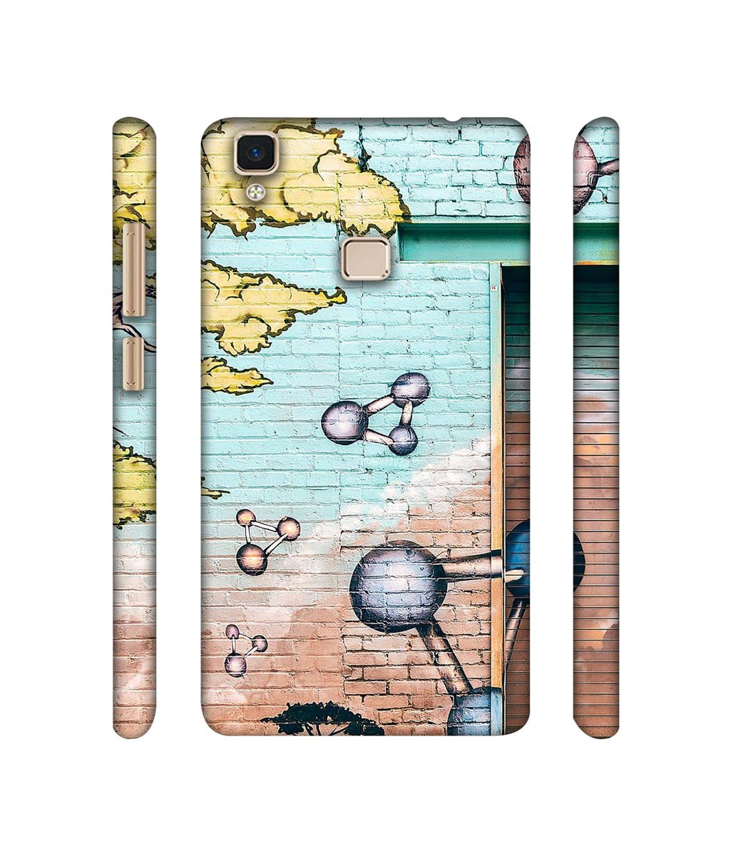 Amazon Brand - Solimo Designer Paintings 3D Printed Hard Back Case Mobile Cover for Vivo V3 Max