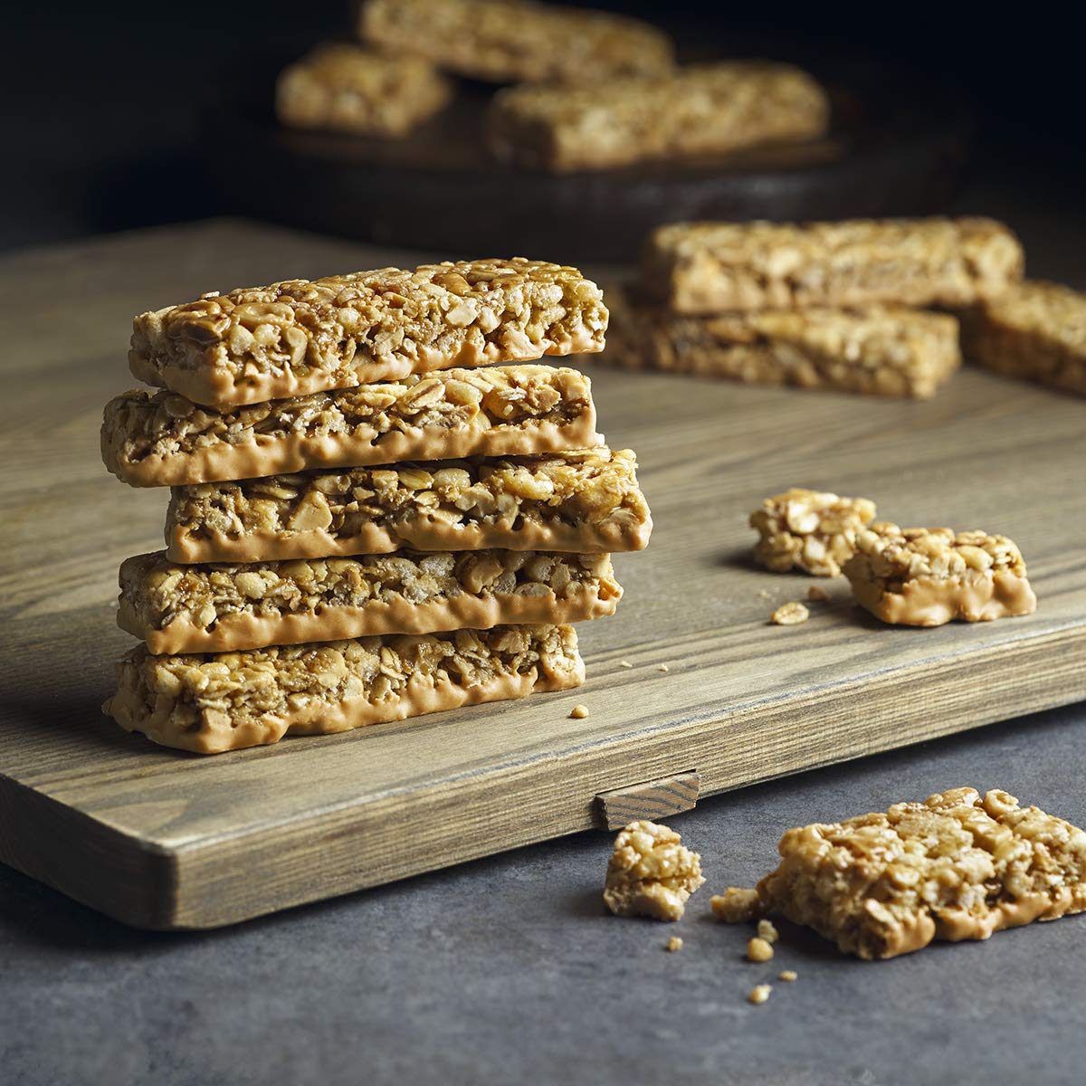 Amazon Brand - Happy Belly Sweet & Salty Peanut Granola Bars, 12 Count
