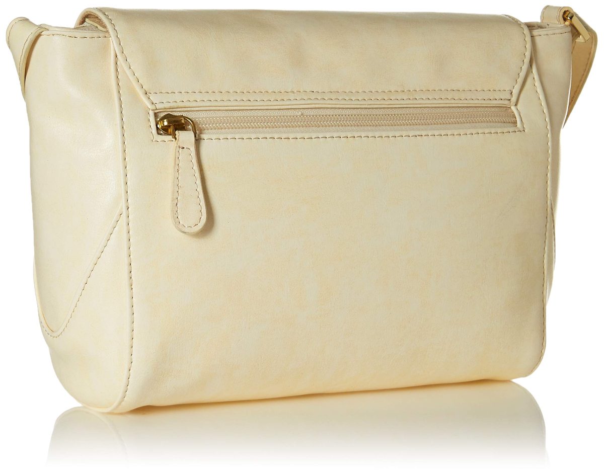 Amazon Brand - Eden & Ivy Women's Sling Bag (Ecru)