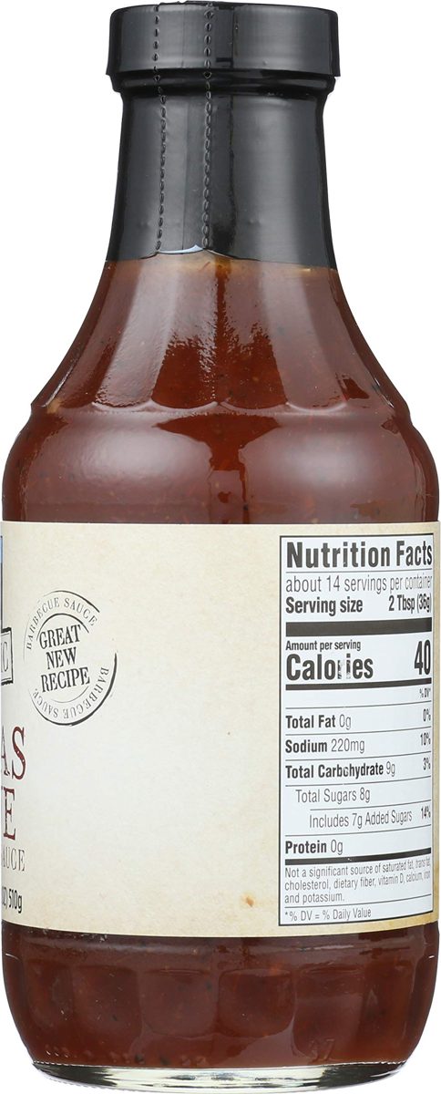 365 Everyday Value, Organic Texas True Barbecue Sauce, 18 oz