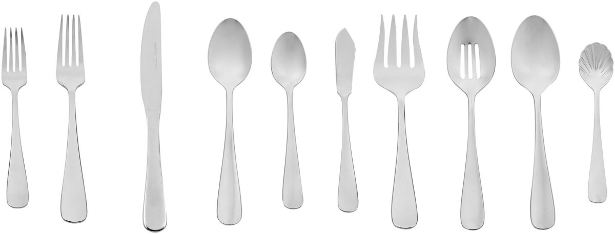 AmazonBasics Stainless Steel Cutlery Set