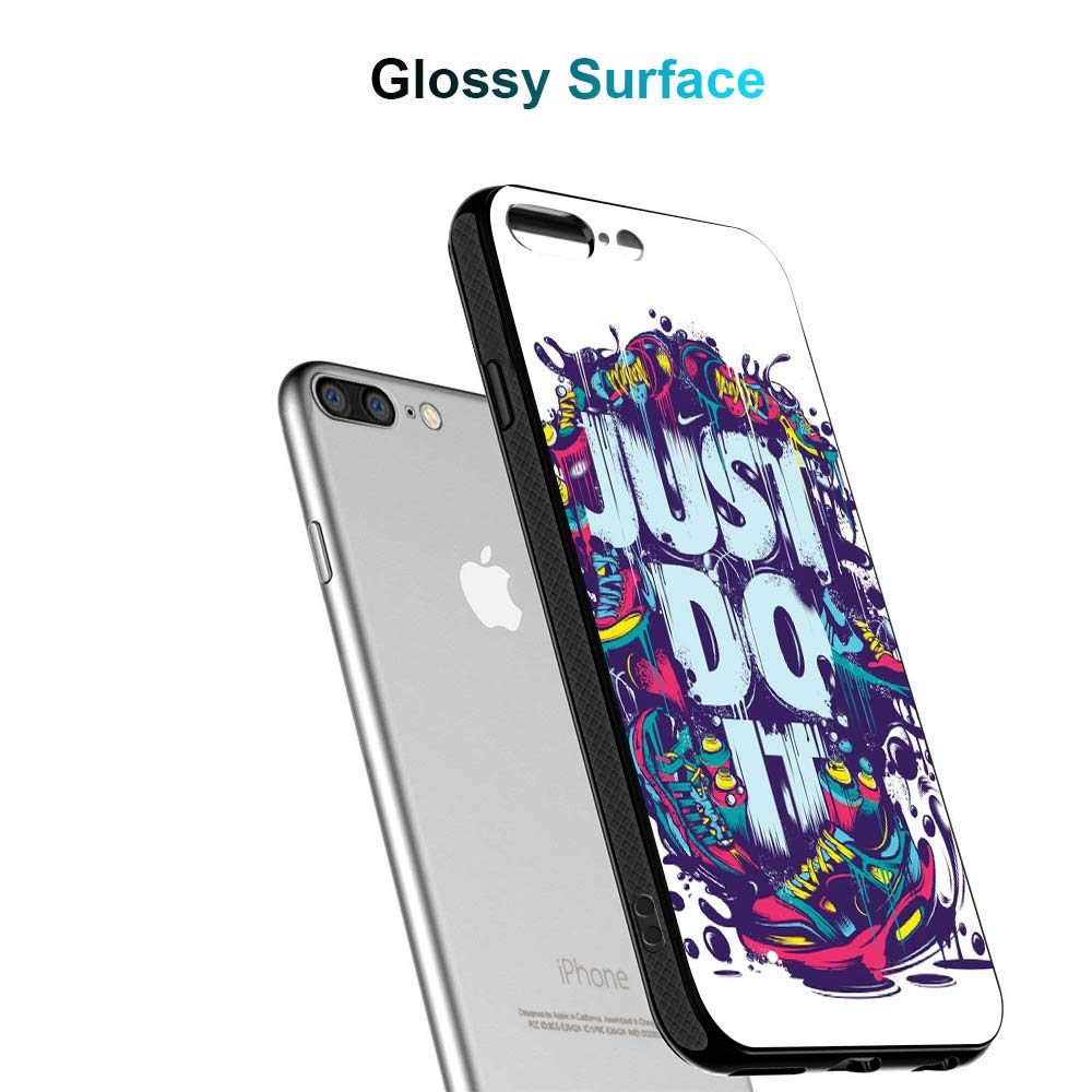 Amazon Brand - Solimo Designer Just Do It Printed Hard Back Case Mobile Cover for Apple iPhone 8 Plus / 7 Plus (D1185)