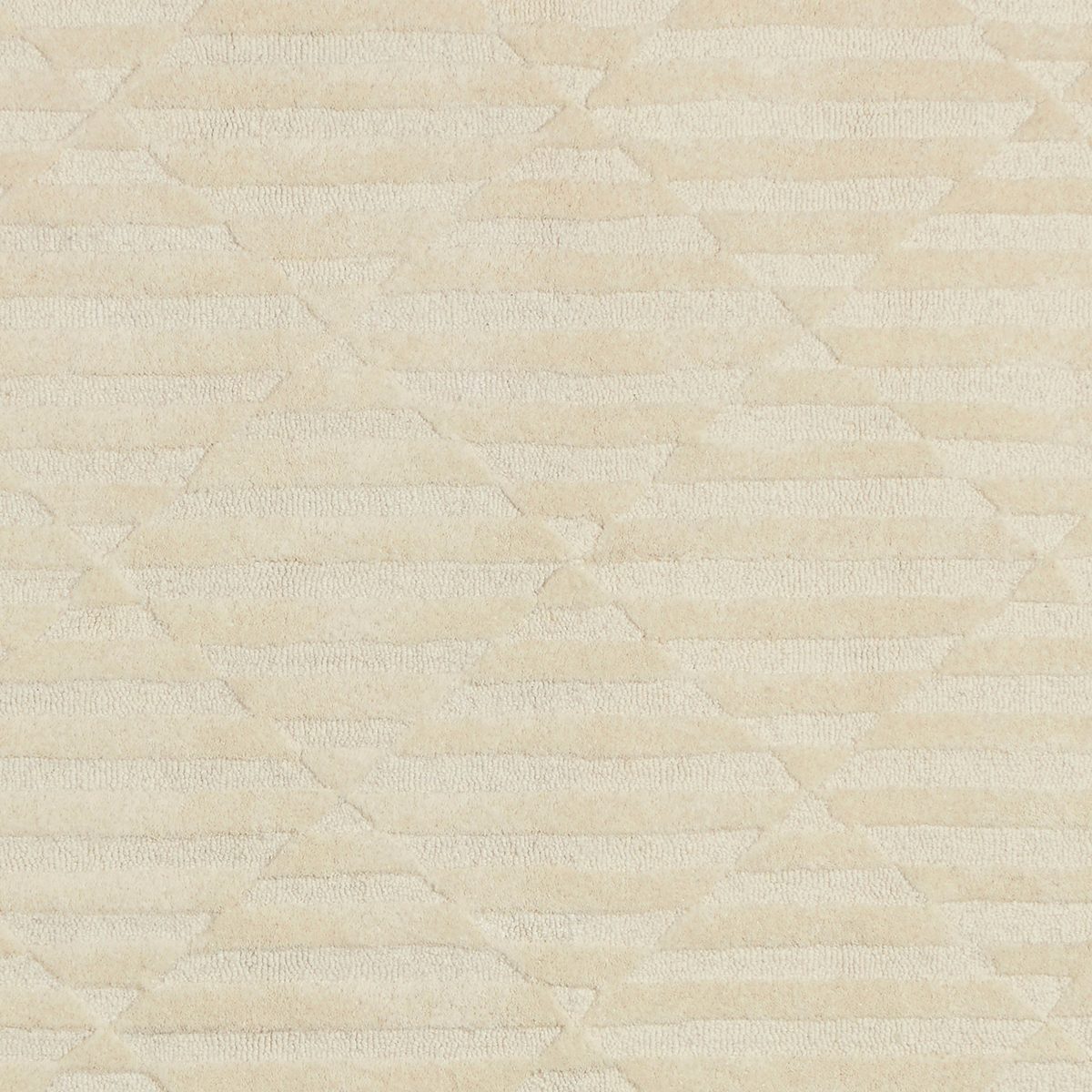 Amazon Brand – Rivet Geometric Criss-Cross Woven Wool Area Rug, 8 x 10 Foot, Cream