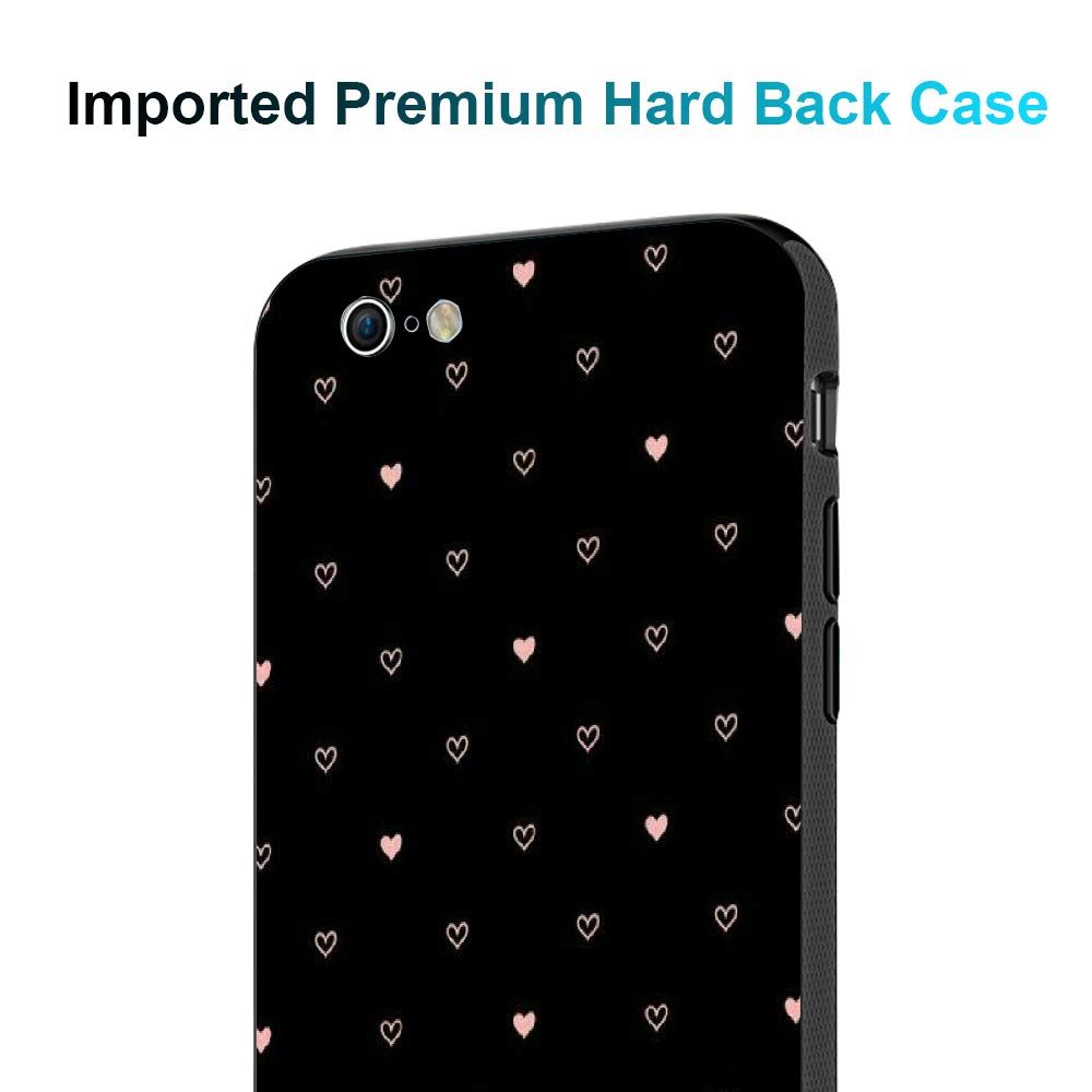 Amazon Brand - Solimo Designer Hearts Printed Hard Back Case Mobile Cover for Apple iPhone 6S / 6 (D1251)