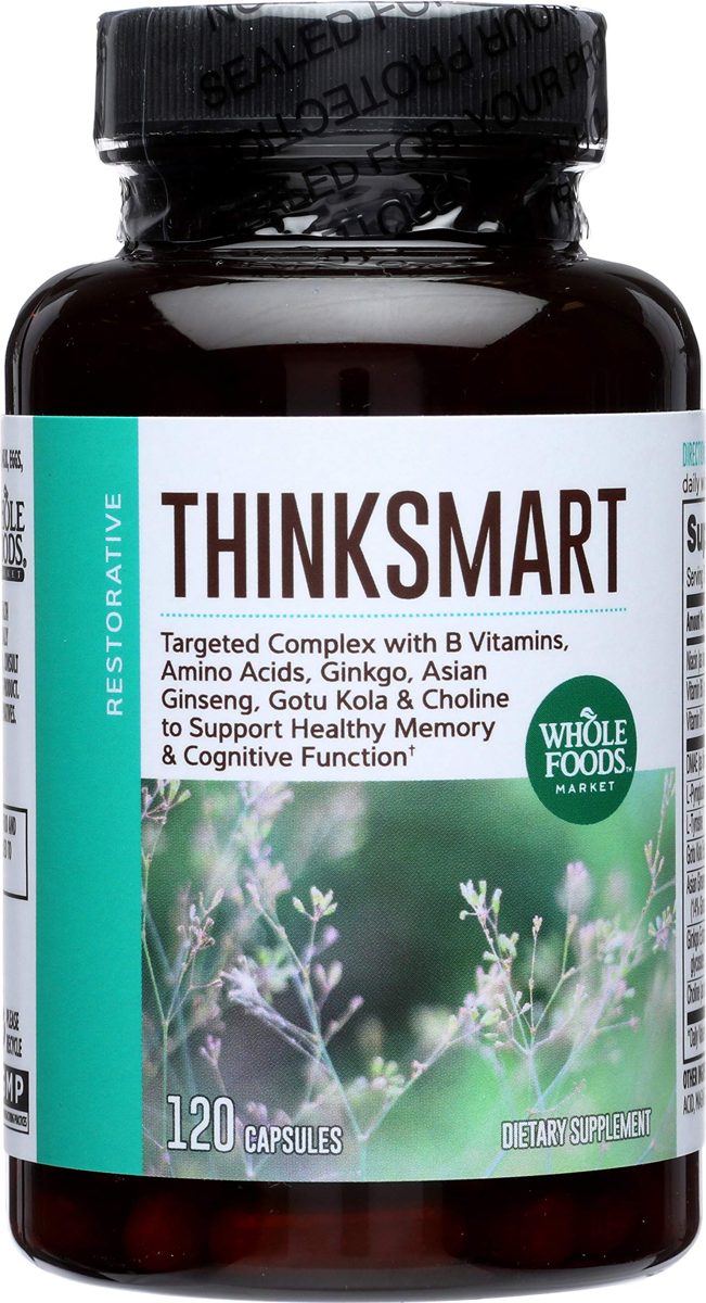 Whole Foods Market, ThinkSmart, 120 ct