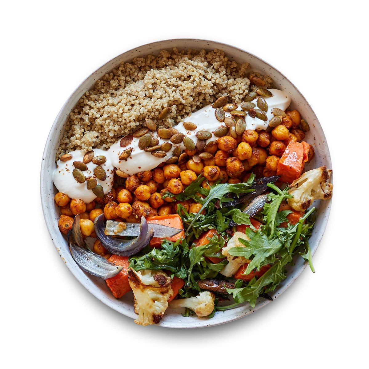 Amazon Meal Kits, Veggie Quinoa Bowl with Spiced Chickpeas, Serves 2