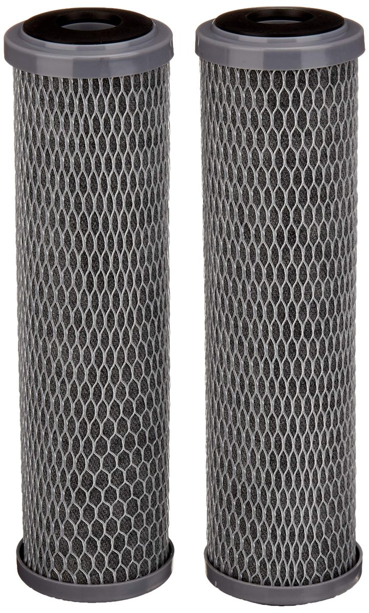 AmazonBasics AMZN-SCWH-5-2PK Standard Duty Water 15,000 Gallons, Equivalent to Culligan SCWH-5, 2-Pack Whole House Replacement Filter, White