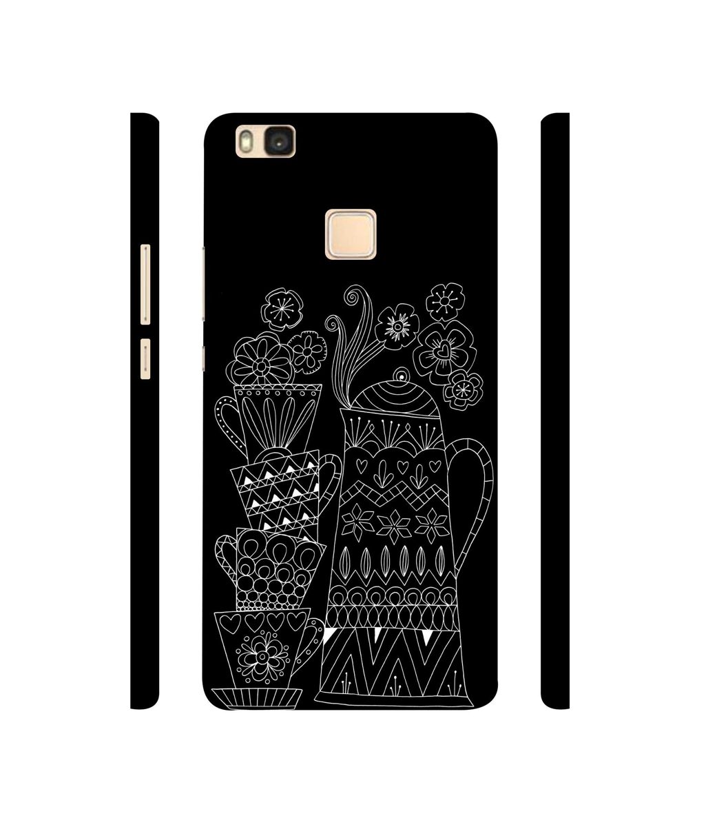 Amazon Brand - Solimo Designer Cups and Tea Pot 3D Printed Hard Back Case Mobile Cover for Huawei P9 lite
