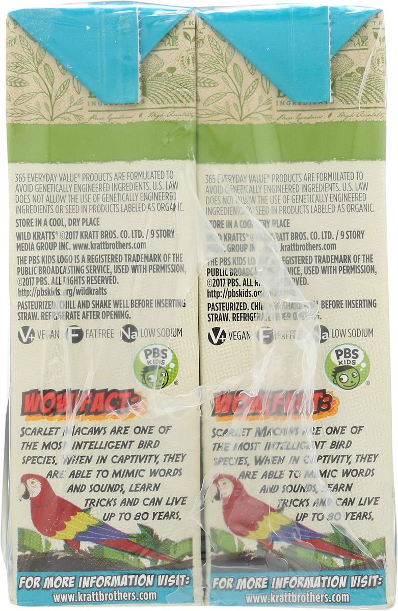 365 Everyday Value, Featuring Wild Kratts, Organic 100% Juice from Concentrate, White Grape (8 - 6.75 fl oz Boxes), 54 fl oz