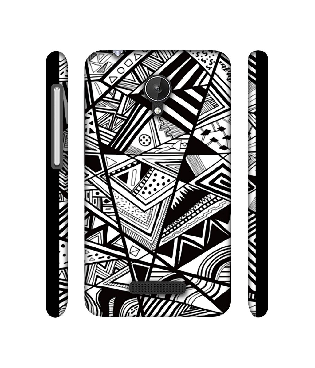 Amazon Brand - Solimo Designer Random Pattern 3D Printed Hard Back Case Mobile Cover for Micromax Canvas Spark Q380