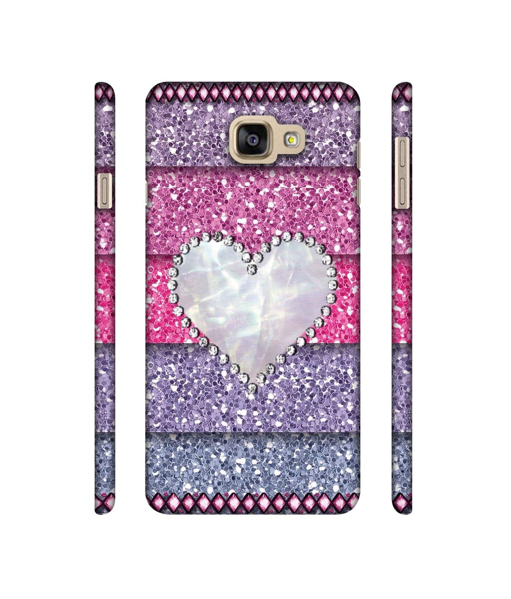 Amazon Brand - Solimo Designer Stone Heart 3D Printed Hard Back Case Mobile Cover for Samsung Galaxy A9 Pro
