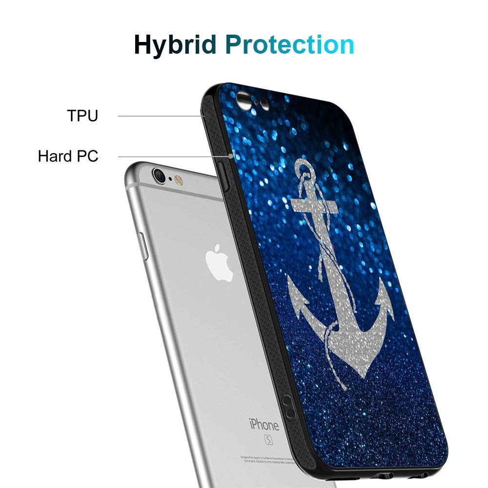 Amazon Brand - Solimo Designer Anchor Printed Hard Back Case Mobile Cover for Apple iPhone 6S / 6 (D1141)