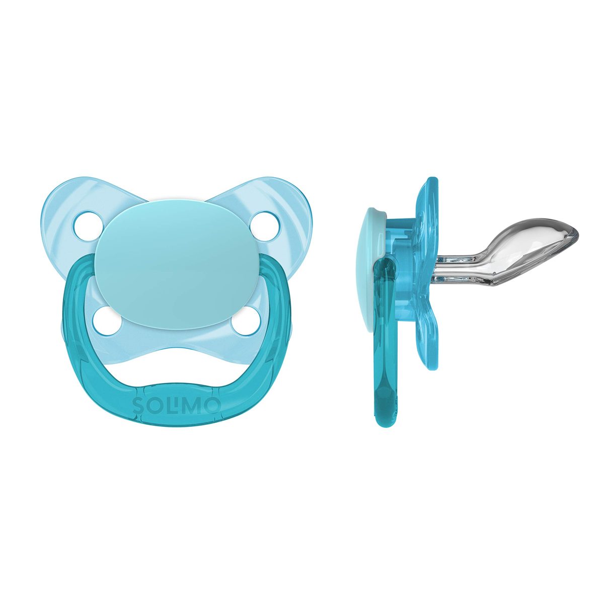 Solimo Orthadontic Pacifier Stage 2, 4-Pack