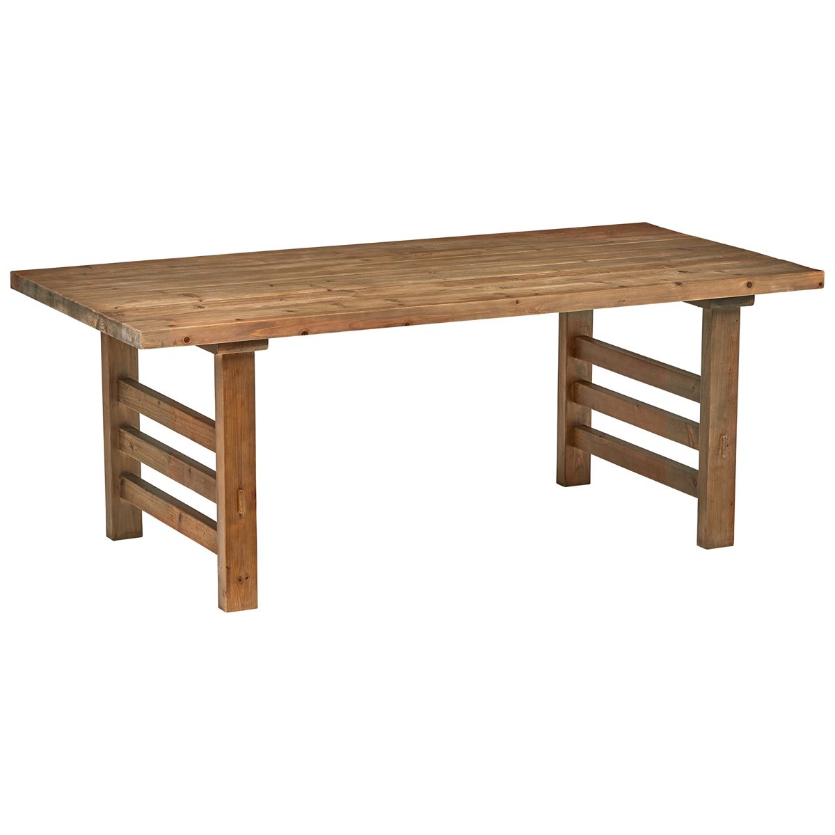 Stone & Beam Reclaimed Fir Ladder-Rung Counter Bar Dining Table, 36"H