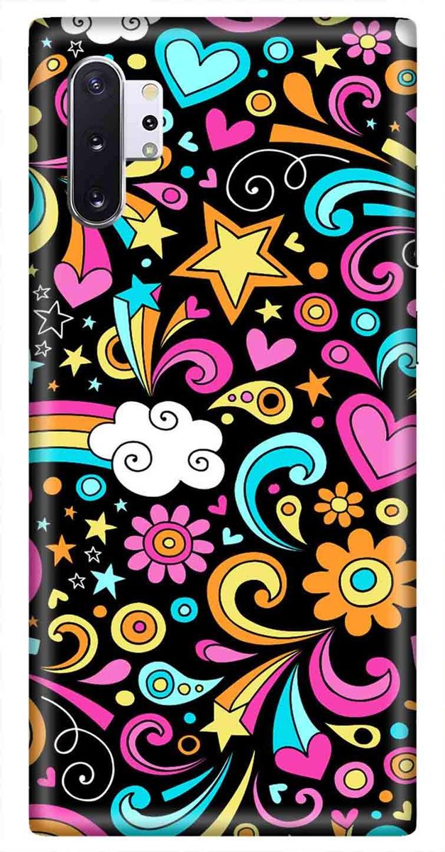 Amazon Brand - Solimo Designer Abstract 3D Printed Hard Back Case Mobile Cover for Samsung Galaxy Note 10 Plus