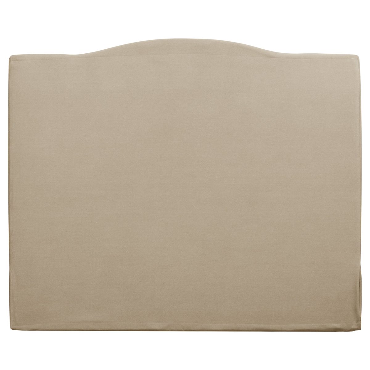 Amazon Brand – Stone & Beam Bridgewater Curved King Headboard, 82"W, Spinnsol Cocoa