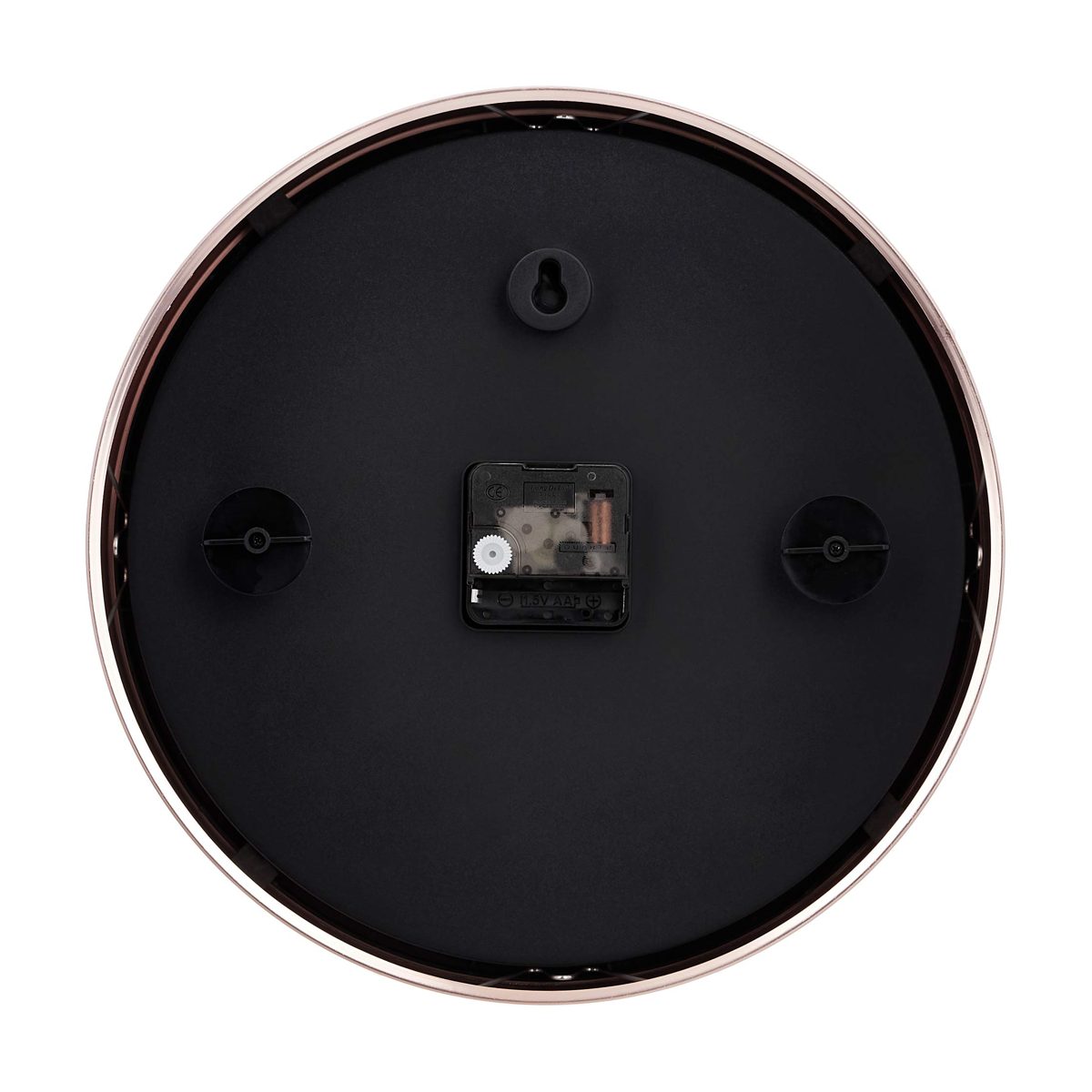 AmazonBasics 12" Dash Wall Clock, Copper