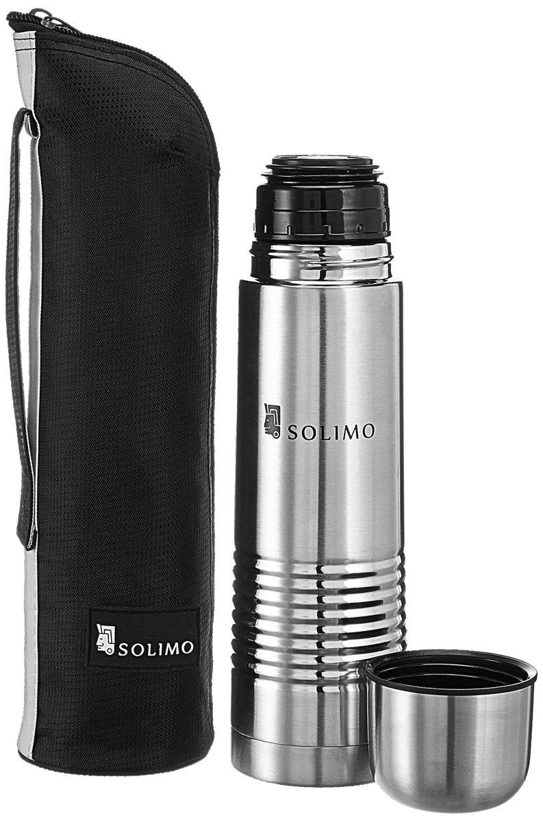 (Renewed) Amazon Brand - Solimo Thermal Stainless Steel Flask, 500 ml