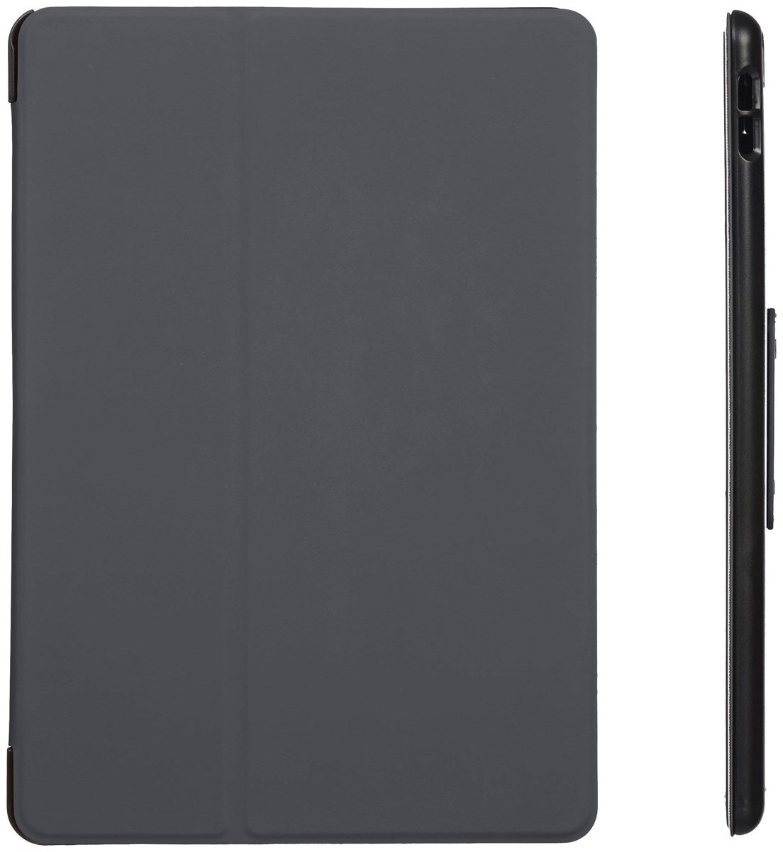 (Renewed) AmazonBasics New iPad Pro 2017 Smart Case Auto Wake/Sleep Cover, Grey, 10.5"