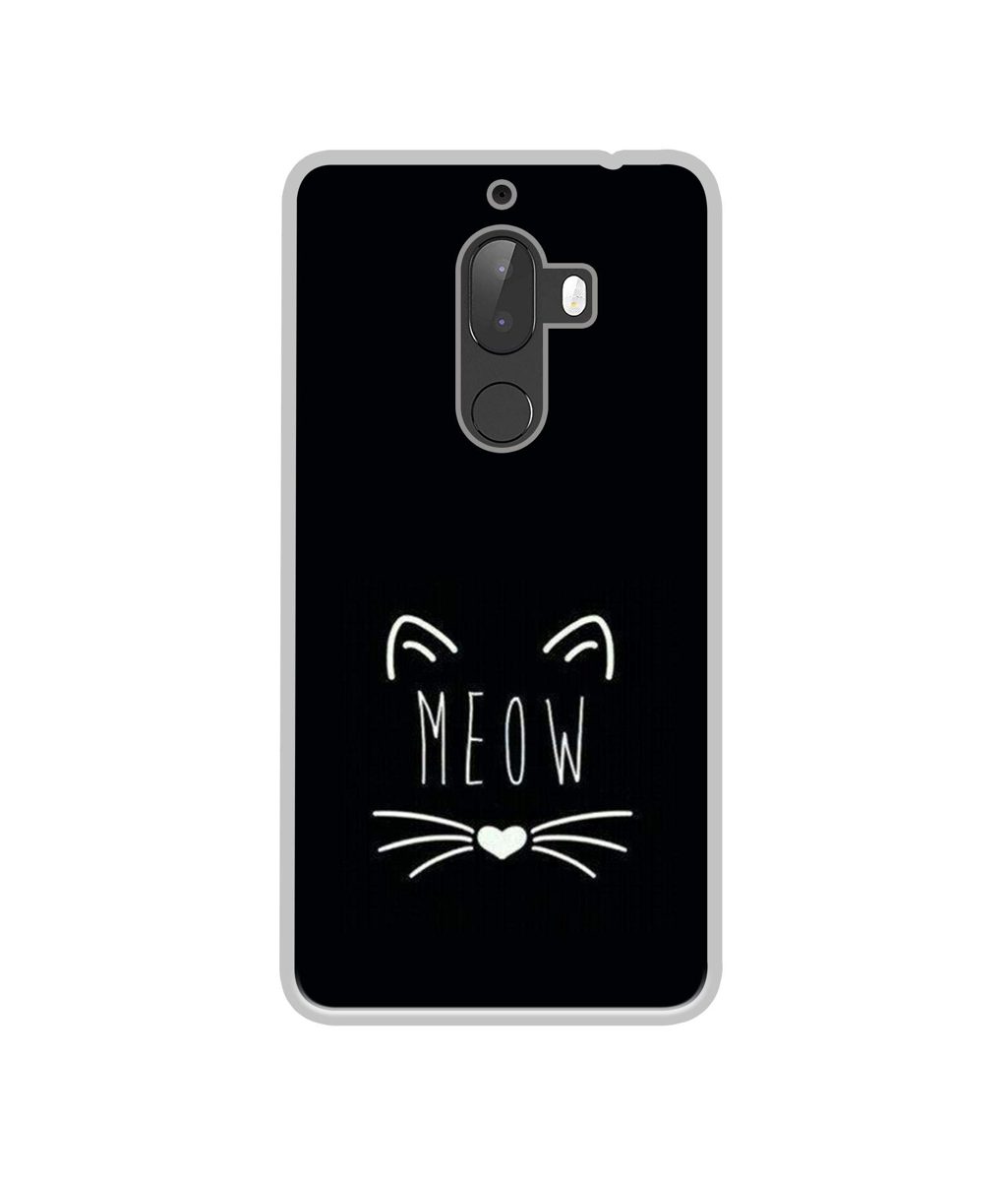 Amazon Brand - Solimo Designer Meow UV Printed Soft Back Case Mobile Cover for 10.or G