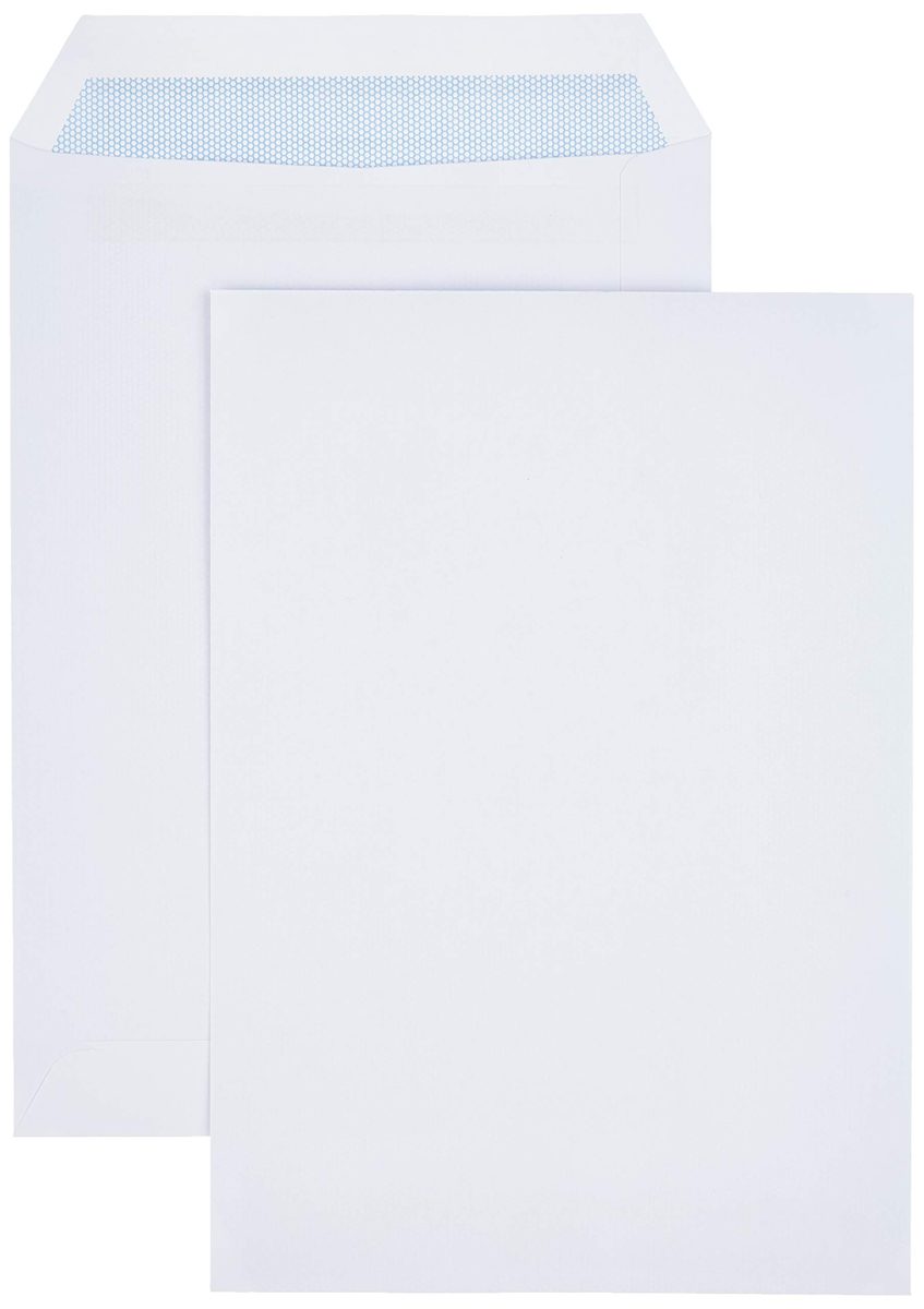 AmazonBasics C5 Self-Seal Envelopes, White, 100 GSM, 500 Pack