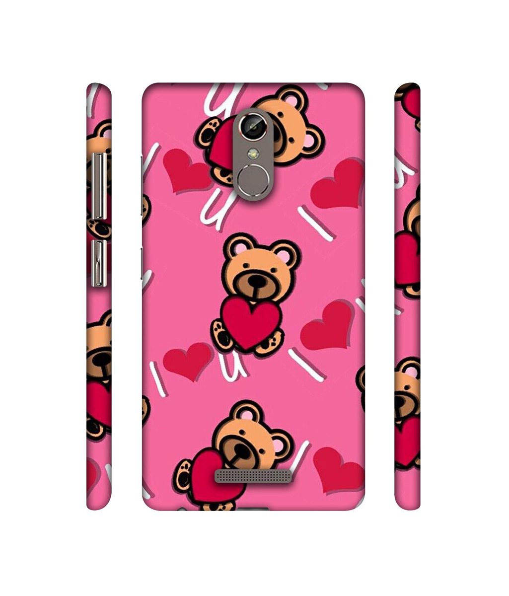 Amazon Brand - Solimo Designer Heart Holding Bear 3D Printed Hard Back Case Mobile Cover for Gionee S6s