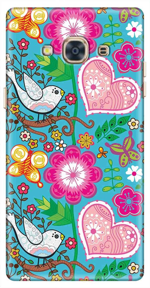 Amazon Brand - Solimo Designer Artistic Bird Love Pattern 3D Printed Hard Back Case Mobile Cover for Samsung Galaxy J3 Pro